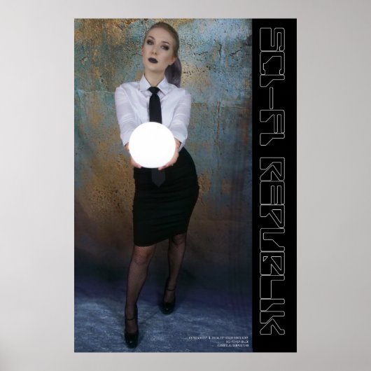 Poster de la NASA sur la Republik Sci-Fi (Devant)