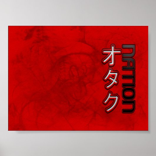 Poster de la nation Otaku (Devant)