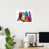 Poster de la Nativité (Bureau à domicile)