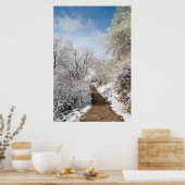 Poster de la nature des neiges du printemps (Cuisine)