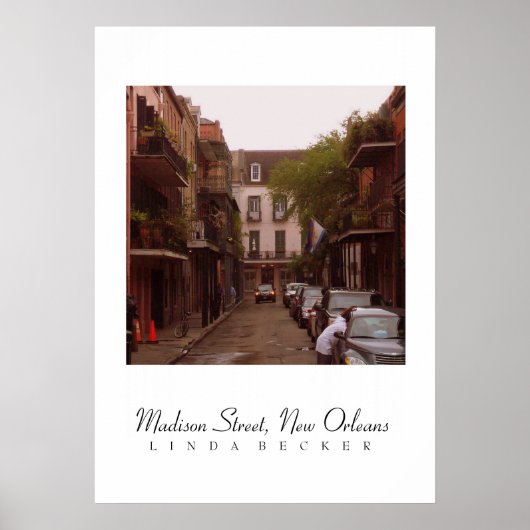 Poster de la Nouvelle-Orléans (Devant)