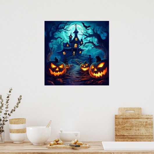 Poster de la nuit d'Halloween (Cuisine)