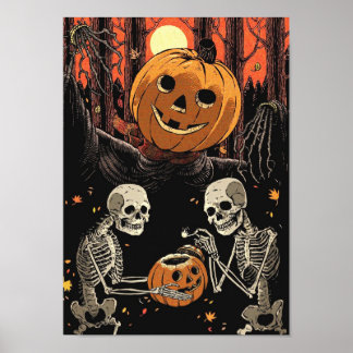 Poster de la nuit d'Halloween