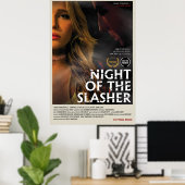 Poster de la Nuit du Slasher (27 x 40) (Bureau à domicile)