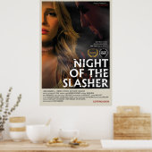 Poster de la Nuit du Slasher (27 x 40) (Cuisine)