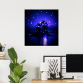 Poster de la nuit magique (Bureau à domicile)