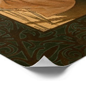 Poster de la nymphe ailée de Riquer CC0097 (Coin)