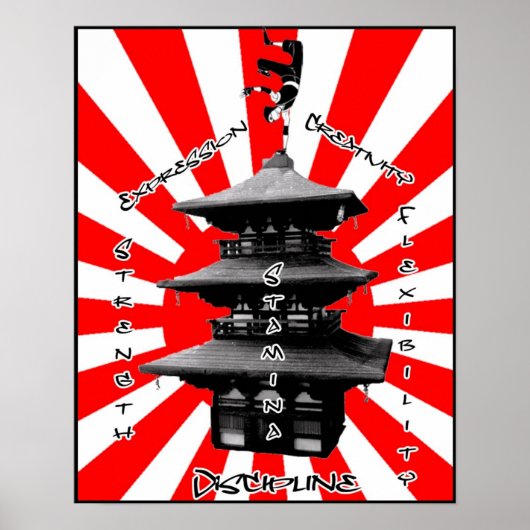 Poster de la pagode de succès (Devant)