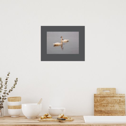 Poster de la paire de nageurs (Cuisine)