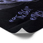 Poster de la panthère à eau de fusion tribale (Coin)