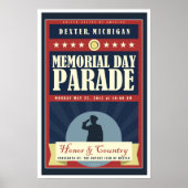 Poster de la parade commémorative de Dexter Michig (Devant)