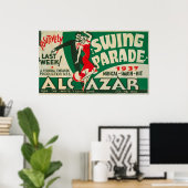 Poster de la parade vintage (Bureau à domicile)