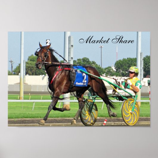 Poster de la part de marché (Devant)