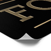 Poster de la pensée en avant (Coin)