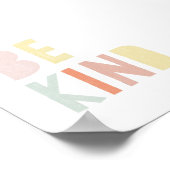 Poster de la pépinière d'aquarelle colorée (Coin)