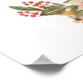 Poster de la pépinière de cerfs d'aquarelle (Coin)