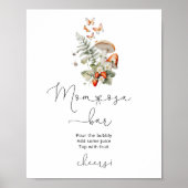 Poster de la petite chaudière de champignons maman (Devant)