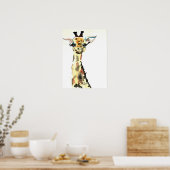 Poster de la petite girafe de CMCarlson (Cuisine)