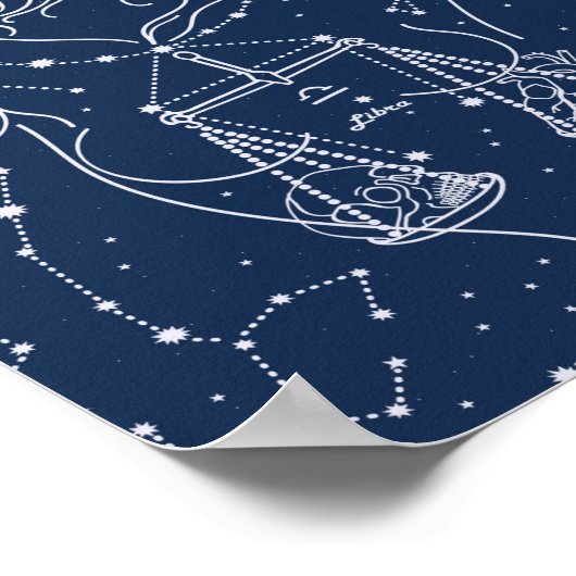 Poster de la Petite Libra Zodiac (Coin)