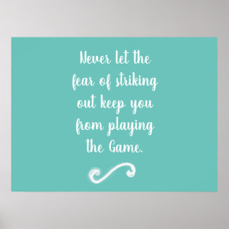 Poster de la peur de sortir