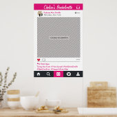 Poster de la photo du groupe de médias sociaux (Cuisine)