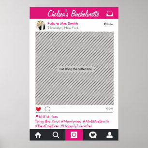 Poster de la photo du groupe de médias sociaux