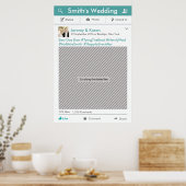 Poster de la photo du groupe de médias sociaux (Cuisine)