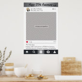 Poster de la photo du groupe de médias sociaux (Cuisine)