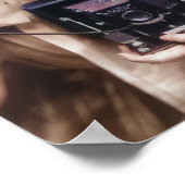 Poster de la photographe vintage (Coin)