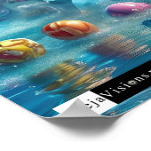 Poster de la pieuvre de la canyland (Coin)