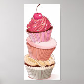 Poster de la pile Cupcake (Devant)