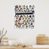 Poster de la pingouinité (Cuisine)