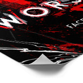 Poster de la pire peur - 16" x 20" (Coin)