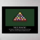 Poster de la piscine de billard NICE RACK (Devant)
