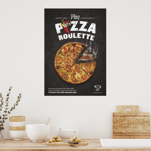 Poster de la Pizza Roulette (Cuisine)