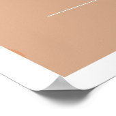 Poster de la plage de Bethany, 24 po x 36 po (Coin)