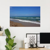Poster de la plage de Padre Island (Bureau à domicile)