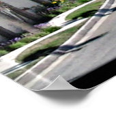 Poster de la plage de Rosarito Mexico (Coin)