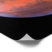 Poster de la planète Mars (Coin)