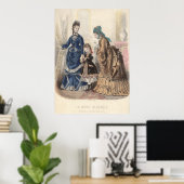 Poster de la plaque de mode antique - Heloise Lelo (Bureau à domicile)