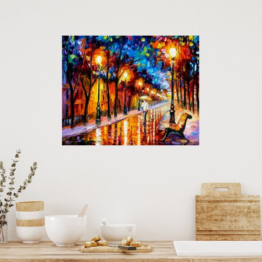 Poster de la pluie (Cuisine)