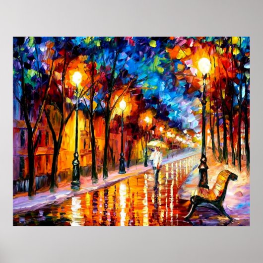 Poster de la pluie (Devant)