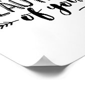 Poster de la plus belle journée de votre vie (Coin)