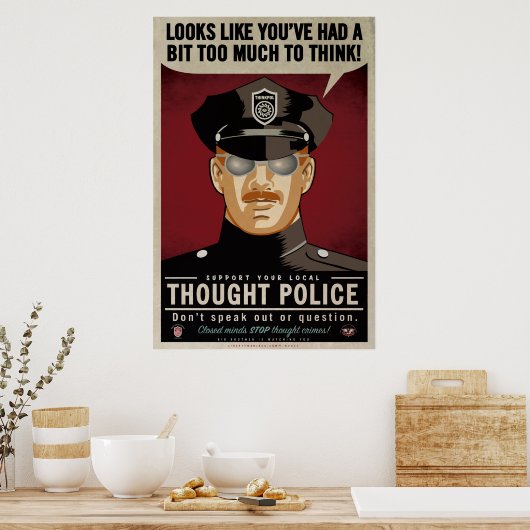 Poster de la police (Cuisine)
