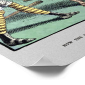 Poster de la police dans la Gazette (Coin)