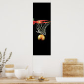 Poster de la porte de basketball Unique Art sporti (Cuisine)