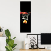 Poster de la porte de basketball Unique Art sporti (Bureau à domicile)