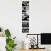 Poster de la porte de surf Big Wave (Bureau à domicile)