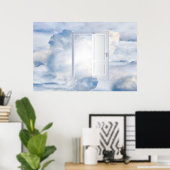 Poster de la porte du ciel (Bureau à domicile)