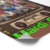 Poster de la poupée Voodoo Mardi Gras (Coin)